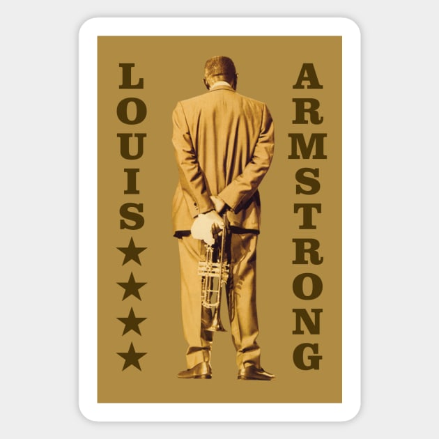 Louis Armstrong Sticker by PLAYDIGITAL2020